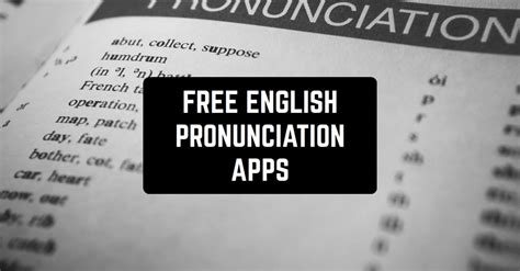 9 Free English Pronunciation Apps For Android And Ios Free Apps For