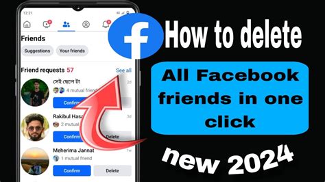 How To Delete All Facebook Friends In One Click Update