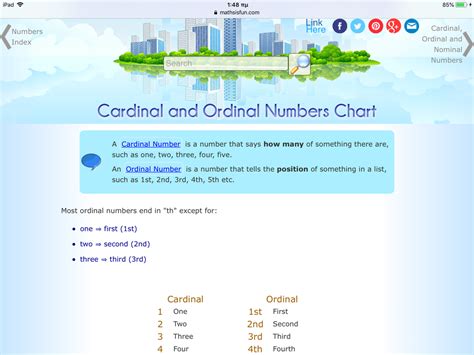 cardinal and ordinal numbers diagram quizlet hot sex picture