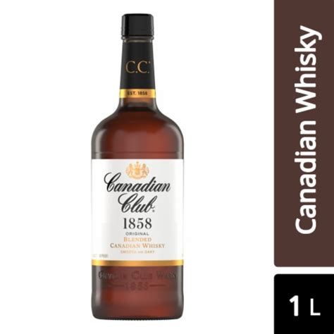 Canadian Club 1858 Premium Extra Aged Blended Whisky 1 L Ralphs