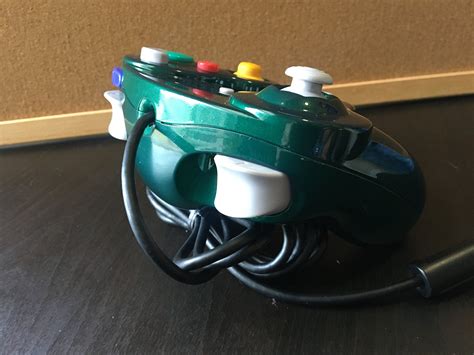Emerald Bemalter Gamecube Controller Etsy