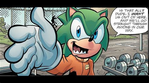 Sonic Universe Issue 30 Scourge Lock Down Part 2 Any Port In A Storm