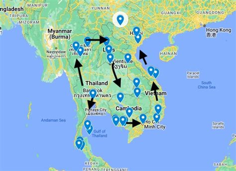 3 Month Southeast Asia Itinerary And Backpacking Route
