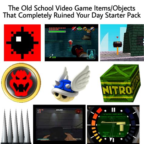 The Old School Video Game Itemsobjects That Completely Ruined Your Day