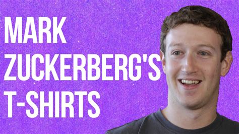 Pop Culture Mark Zuckerbergs T Shirts Youtube
