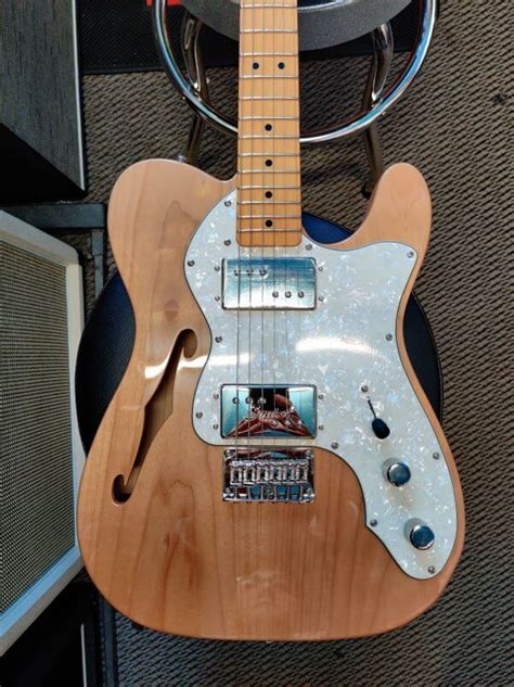 Buy Fender Squier Classic Vibe Thinline Natural Telecaster In Cornwall