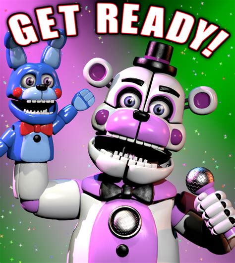Get Ready Funtime Freddy Poster By Thatmrmike On Deviantart