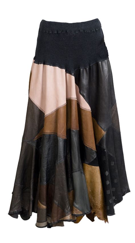 Midez Long Leather Skirt Leather4sure Long Leather Skirts