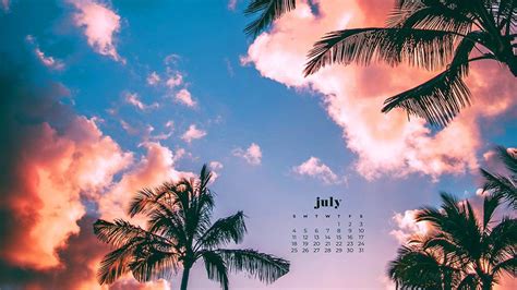 July 2021 Wallpaper Calendars 32 Free Cute And Colorful Options