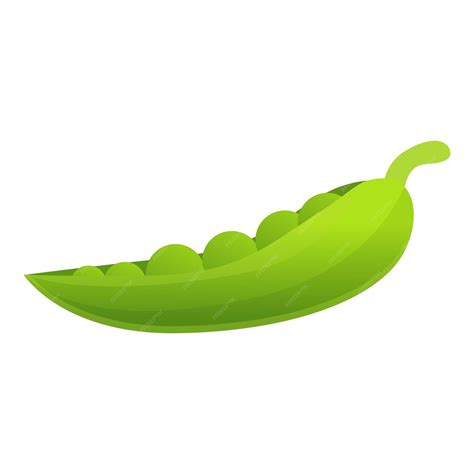 Premium Vector Fresh Peas Icon Cartoon Of Fresh Peas Vector Icon For