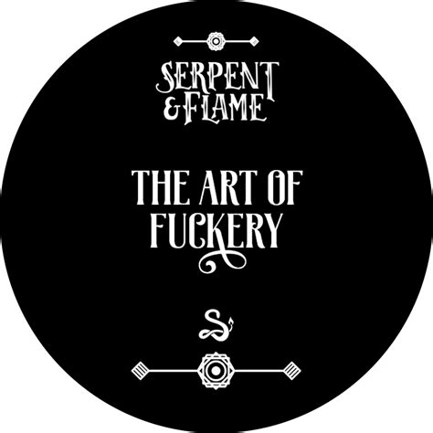 Art Of Fuckery Ready To Ship Serpent And Flame Candle Co