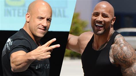 Vin Diesel Dwayne The Rock Johnson Box Office Muscle Variety