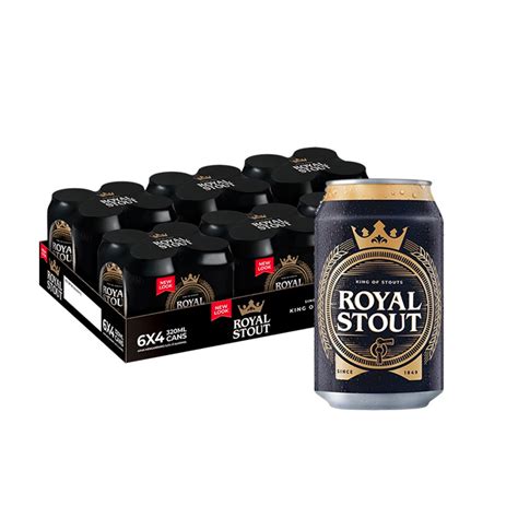 Royal Stout 320ml 4 Pack24 Pack Jb Alcohol Delivery