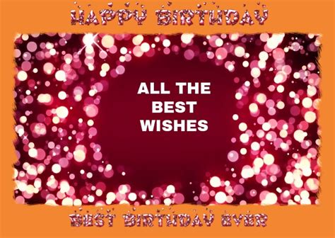 Wish your friend or family member happy birthday with a touching happy birthday card video. Copy of Birthday Video Card | PosterMyWall