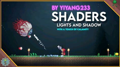 All Terraria Bosses With Shaders On Lights And Shadow Calamity
