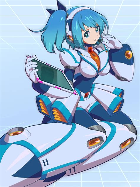 Rico By 星みかん Mega Man Mega Man Art Robot Girl