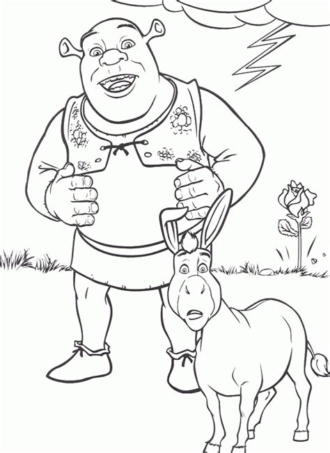 Download Free Printable Shrek Coloring Pages For Kids