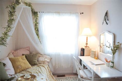 Thrifted Cottagecore Dorm Room Makeover — The Sorry Girls In 2021
