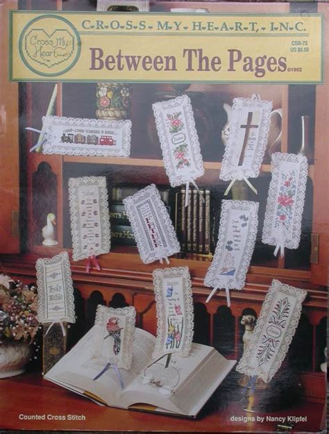 Vintage Counted Cross Stitch Religious Bookmarks Pattern Etsy