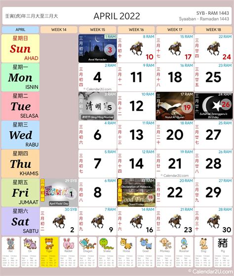 Chinese Calendar March 2022 Calendar Template 2022