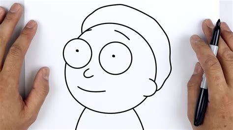 How To Draw Morty Rick And Morty Vlrengbr