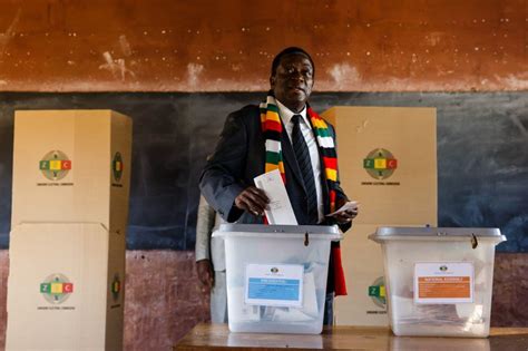 Mnangagwa Wins Zimbabwes First Post Mugabe Election