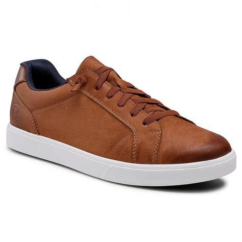 Mens B7020 22 Brown Lace Up Trainers Mens From Marshall Shoes Uk
