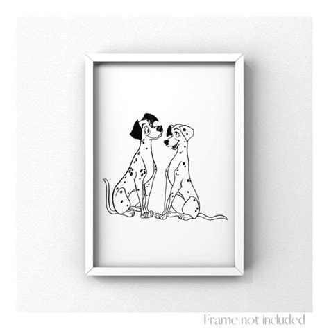 Dalmatians Pongo And Perdita One Hundred And One Etsy