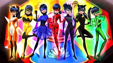 All Powers Combined Marinette As New Superheroes Transformations