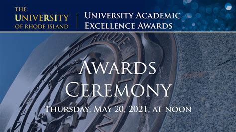 University Academic Excellence Awards 2021 Youtube