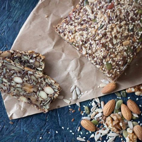 Recipe For Nordic Stone Age Bread Full Of Nuts Grains And Seeds