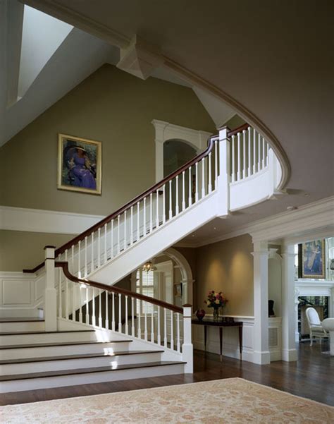 Entry Halls And Main Stairs Traditional Staircase Boston By Jan