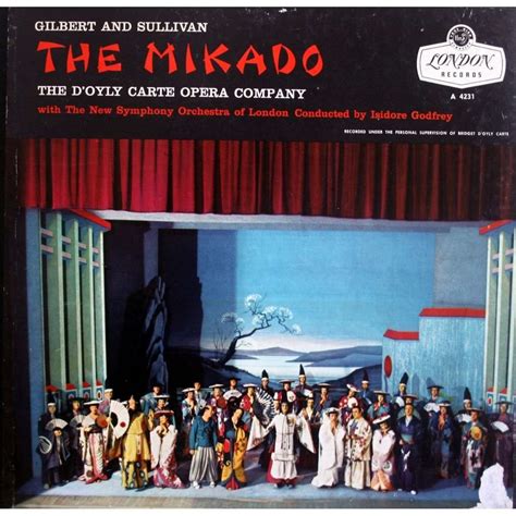 The Mikado By Gilbert And Sullivan Lp Box Set With Chapoultepek69 Ref114959157