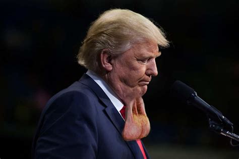 When Trump Asked Not To Publish Unflattering Double Chin