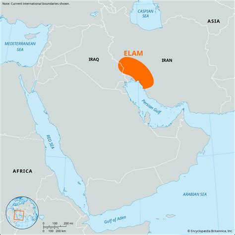 Elam Iran Map And History Britannica