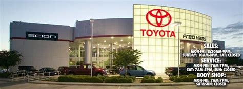 Fred Haas Toyota World Service Center Toyota Used Car Dealer