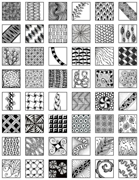 20 Most Popular Ways To Art Designs Patterns Doodles 94 Zentangle