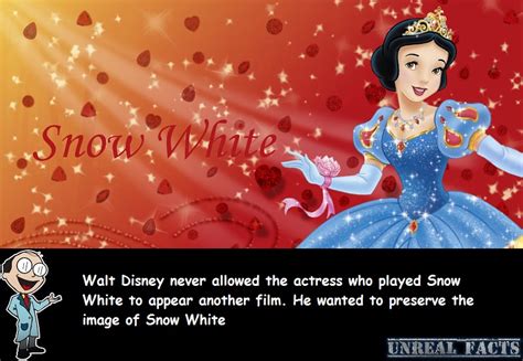 The Snow White Voice Actress Was Blacklisted By Walt Disney Unreal Facts For Amazing Facts