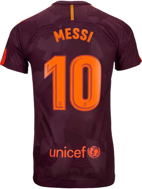 Nike Lionel Messi Barcelona 3rd Match Jersey 2017 18