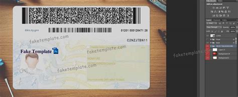 Editable Blank New York Drivers License Template Portal Tutorials