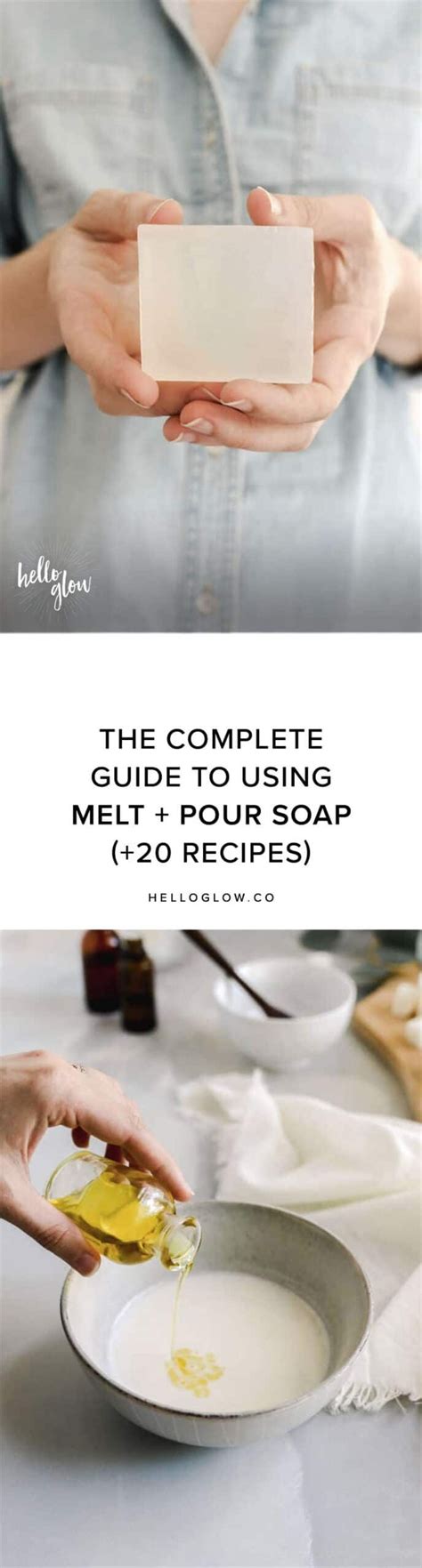 The Complete Guide To Making Melt Pour Soap With Ingredients And