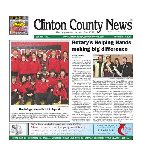 Clinton County News by Lansing State Journal - Issuu