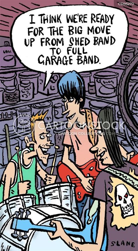 Garage Musicians Cartoons And Comics Funny Pictures From Cartoonstock