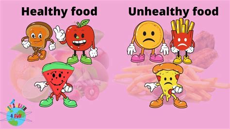 Healthy Vs Unhealthy Foods Vrogue Co