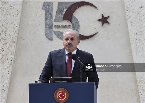 Meclis Te 15 Temmuz Milli Birlik Günü Anma Töreni Düzenlendi Anadolu Ajansı