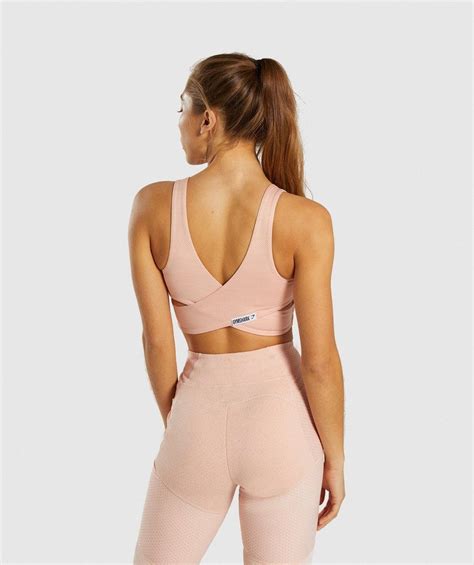 Gymshark True Texture Sports Bra Blush Nude 1 Casual Skirt Outfits