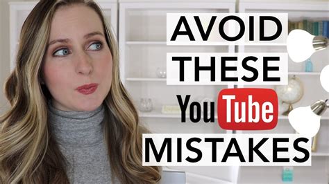 17 Mistakes New Youtubers Make Advice For New Youtubers Youtube