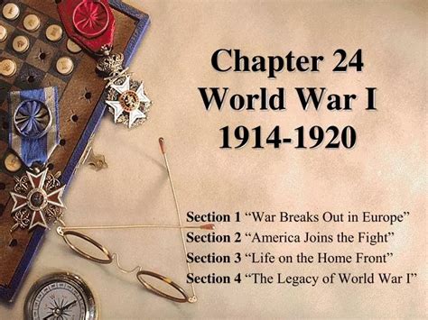Ppt Chapter 24 World War I 1914 1920 Powerpoint Presentation Free