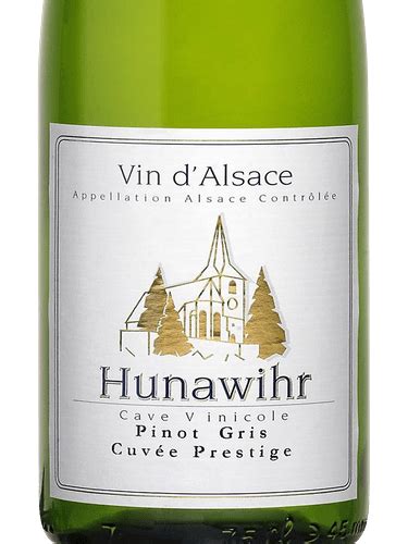 2018 Cave Vinicole De Hunawihr Cuvée Prestige Pinot Gris Vivino Us