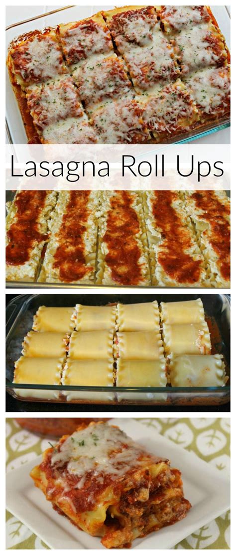 An Easy Cheesy Lasagna Roll Ups Recipe Views From The Ville